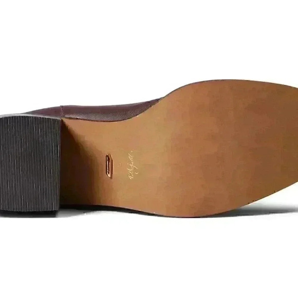 42 GOLD Womens Miley Burgundy Leather. SIZE 8 BRAND NEW - Picture 5 of 11